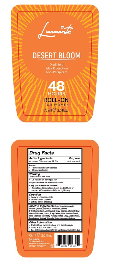 Label (Desert Bloom)